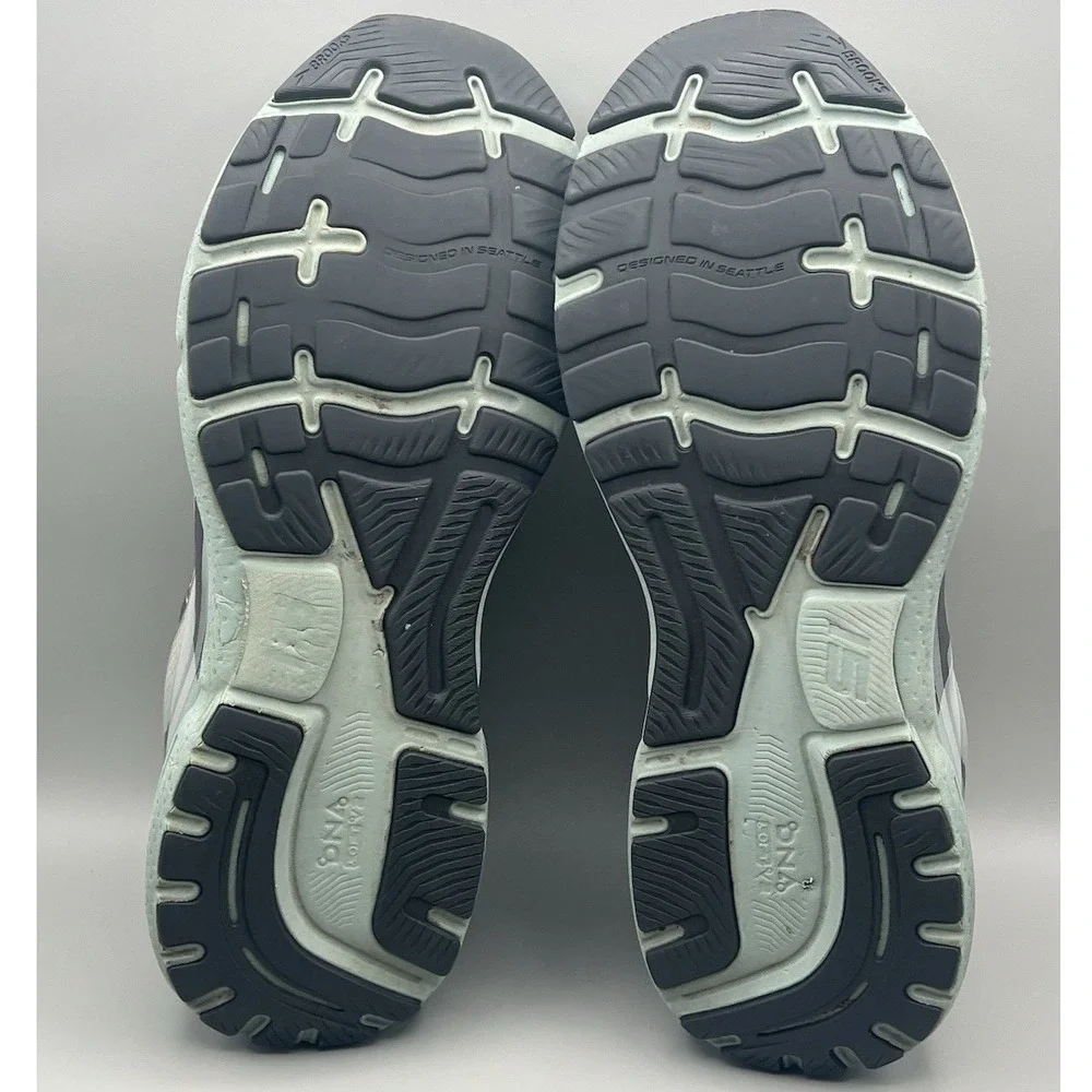 2023 Brooks Ghost 15 Gray Green Running Athletic Shoes - Men's Size 15 USED